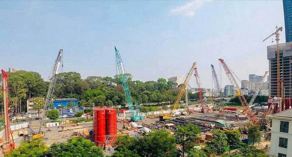 Tiến độ mới nhất dự án Grand Marina Saigon