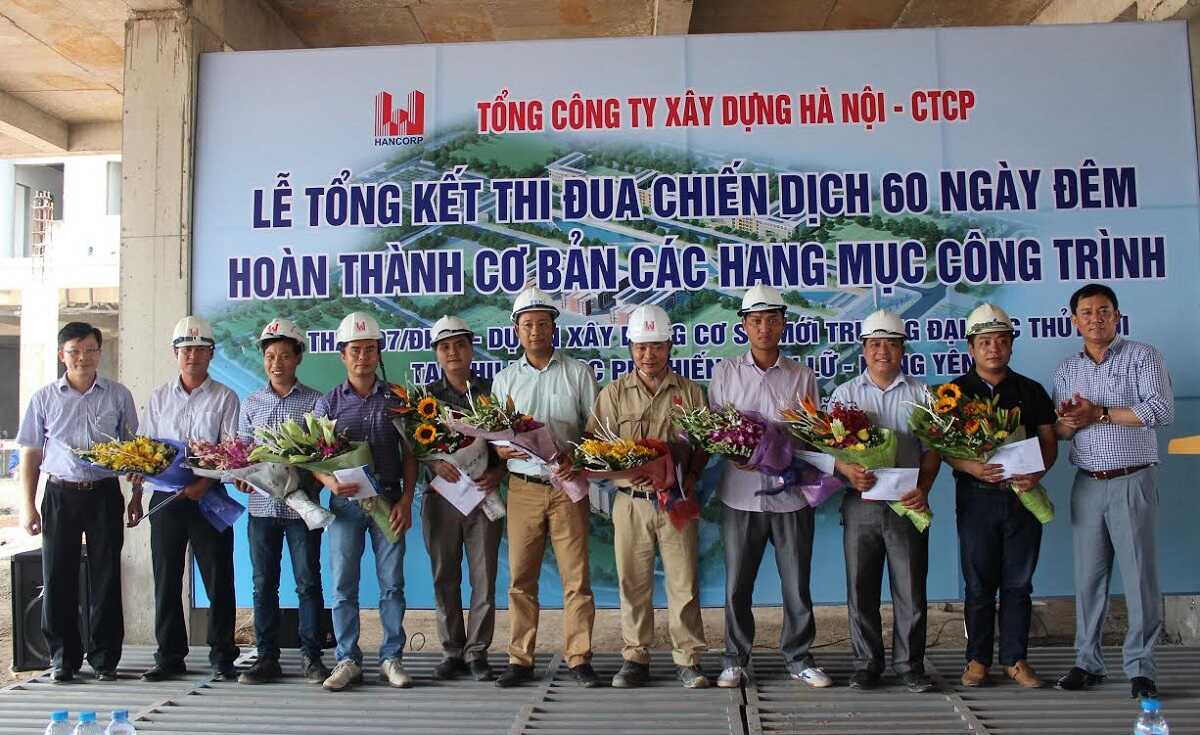 Tổng công ty xây dựng Hà Nội - CTCP thành lập năm 1958