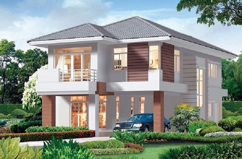 Nhà hướng Đông Bắc thiết kế tráng lệ