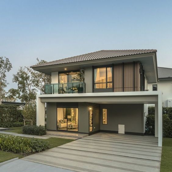 Nhà hướng Đông Bắc thiết kế hiện đại