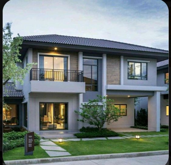 Thiết kế nhà hướng Đông Bắc sang trọng