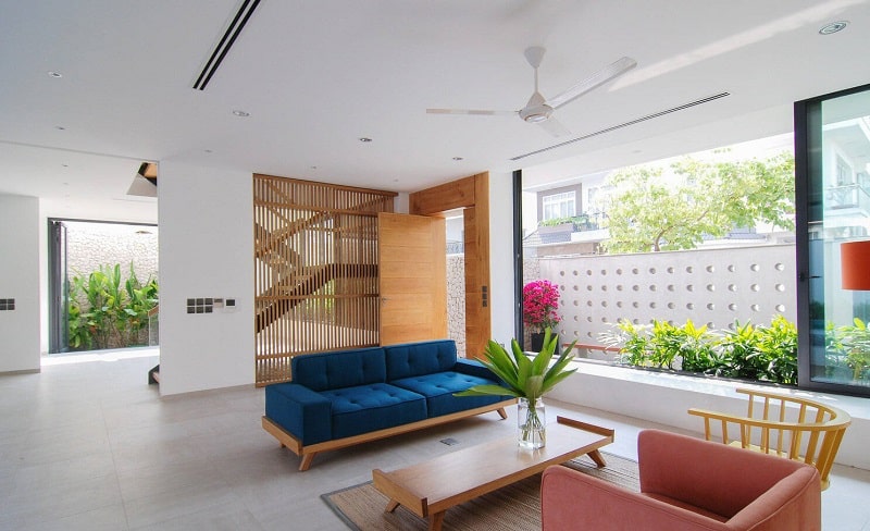 Căn phòng ngập tràn ánh sáng nhà hướng Đông Bắc
