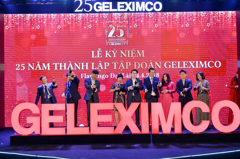 Lễ kỉ niệm 25 năm thành lập Tập đoàn GELEXIMCO vào năm 2018