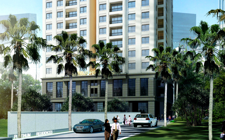Phôi cảnh dự án Platinum Residences