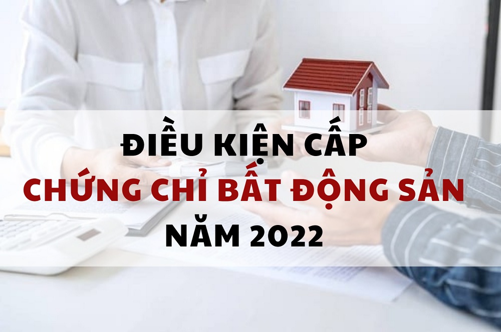 Điều kiện để được cấp chứng chỉ bất động sản quy định tại Điều 68 Luật Kinh doanh bất động sản 2014