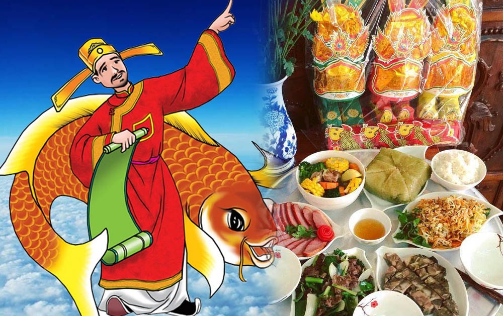 Cúng ông Công ông Táo là phong tục cổ truyền của người Việt