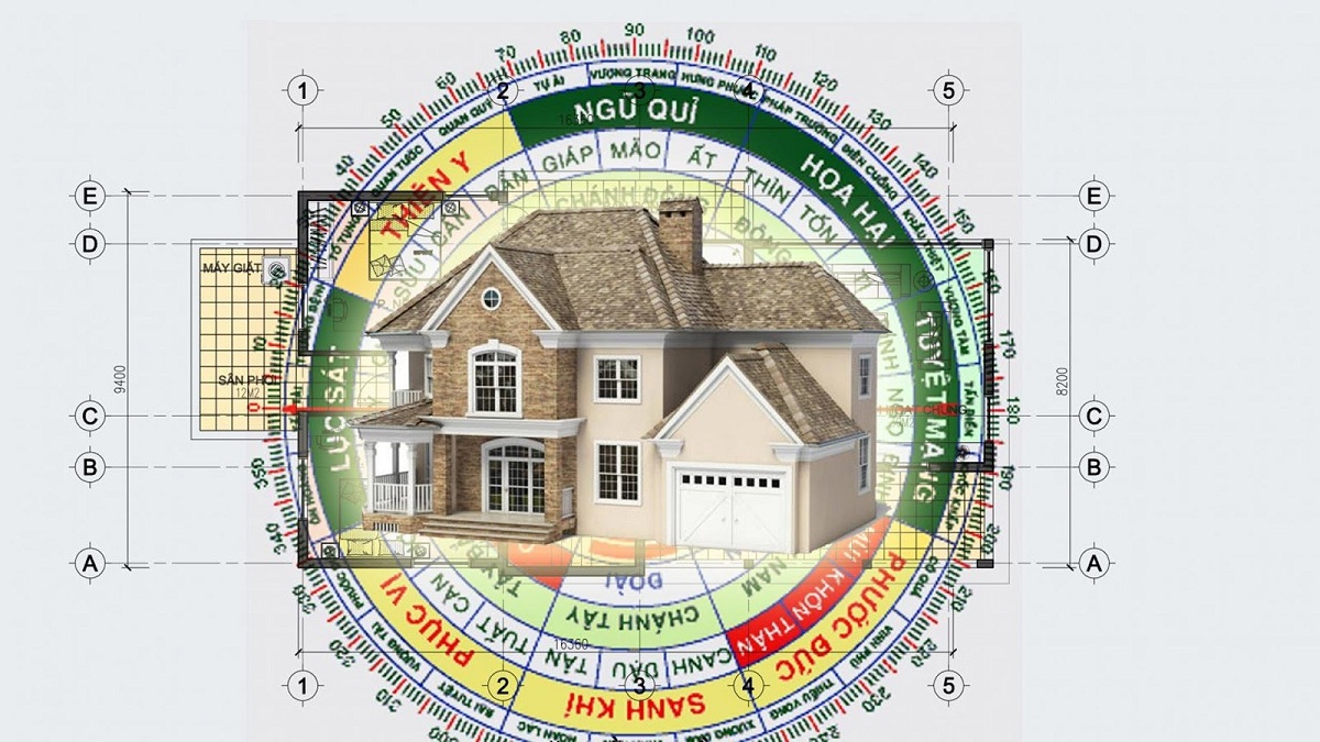 Ứng dụng hướng sinh khí để xây nhà
